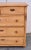 Brown Pine Chest of Five Drawers For Sale - Image 8 of 12