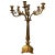 French 7 Light Bronze Candelabras - a Pair For Sale - Image 4 of 7