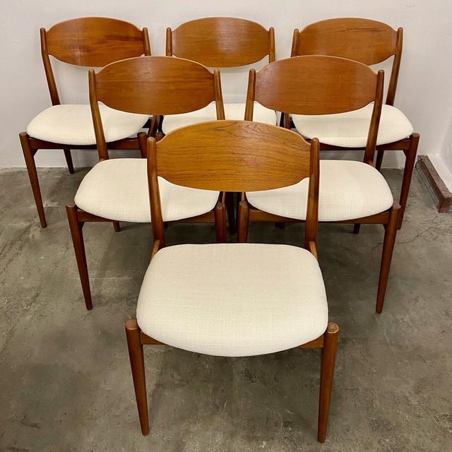 Dining Chairs by Leonardo Fiori for Isa Bergamo, Set of 6 For Sale - Image 17 of 17