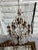 Metal 1970s Large Greek Key Brass Chandelier For Sale - Image 7 of 8