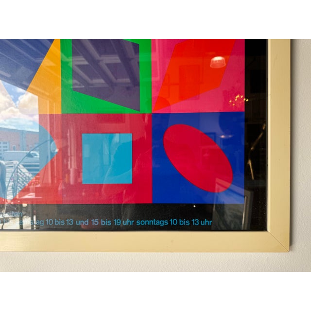 Vintage Victor Vasarely Exhibition Print 1967 Esslingen For Sale - Image 11 of 12