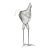 Vintage Iron Wire Rooster Sculpture For Sale