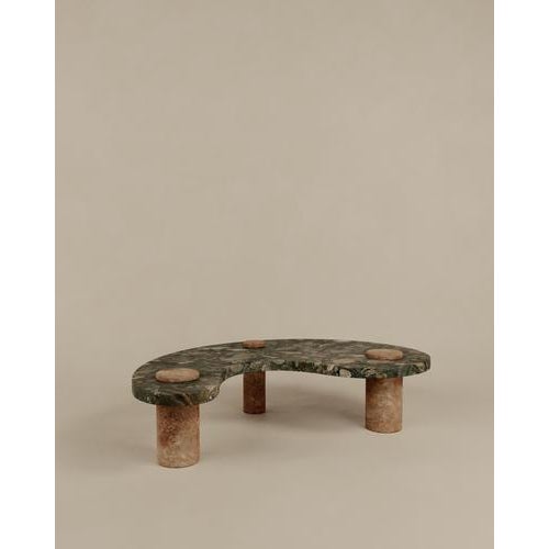 Organic Marble Magatama Coffee Tables by Esther Knopfler, Set of 3 For Sale - Image 12 of 14