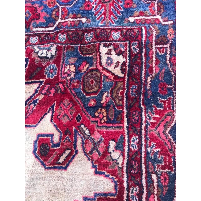 Textile Vintage Kurdish Wool Rug For Sale - Image 7 of 11