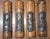 Vintage Chinese Bamboo Wall Hanging Decor Set of 4 | Hand Carved Bamboo Relief Plaque Elevate your living space with this...