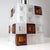 1960s Amber and Ice Murano Glass Cube Lamp by Albano Poli for Poliarte, 1960s by Albano Poli For Sale - Image 5 of 12