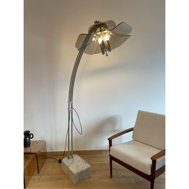 Adjustable Arc Lamp, Italy, 1960s For Sale - Image 12 of 18