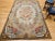 Farmhouse Vintage American Hand Hooked Rug, Floral Pattern in Fall Colors, Folk Art Rug, 6’ X 9’ For Sale - Image 3 of 12