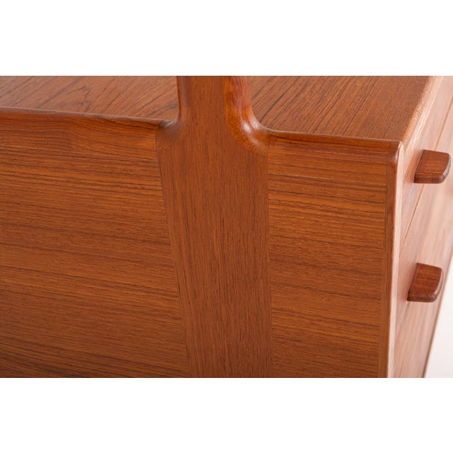Model Ry20 Sideboard in Teak and Rattan by Hans J. Wegner for Ry Mobler, 1950s For Sale - Image 9 of 14