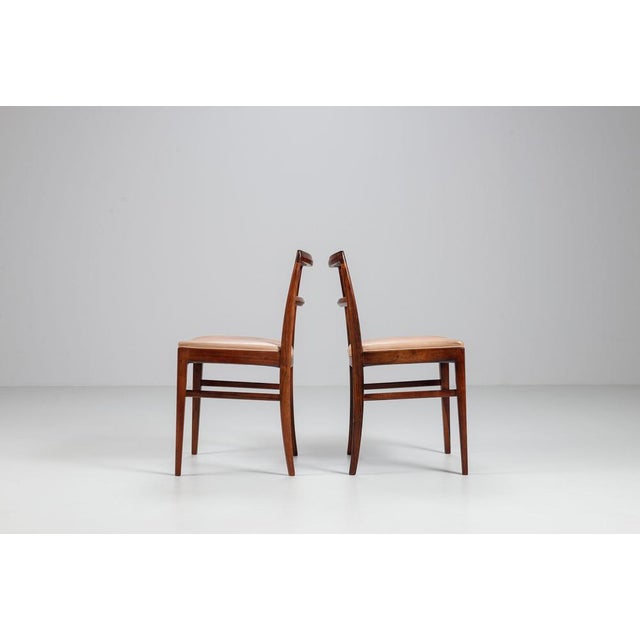 Model 430 Dining Chairs in Rosewood by Arne Vodder for Sibast, 1960s, Set of 6 For Sale - Image 10 of 18