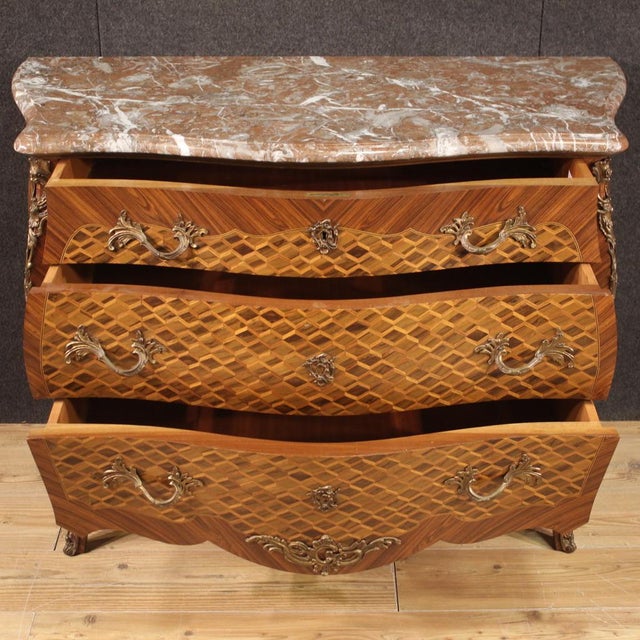 1960s French Louis XV Style Commode, 1960 For Sale - Image 5 of 13