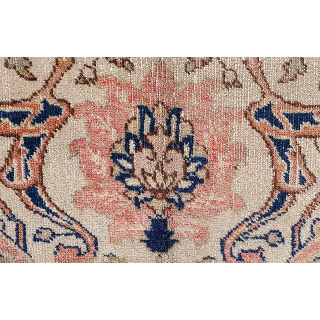 Persian 1930s Persian Tabriz Rug For Sale - Image 3 of 4