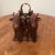 Vintage primitive Japanese carved wooden ox oxen drawn Tumbril cart sculpture 10 “