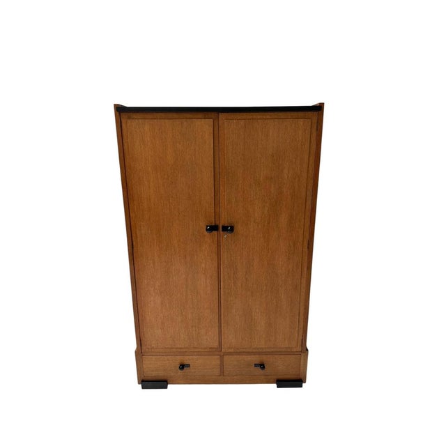 Art Deco Modernist Wardrobe from Jan Brunott, 1920s For Sale - Image 3 of 10