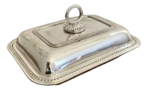 Antique Edwardian Silver Plated Entree Dish, 1900
