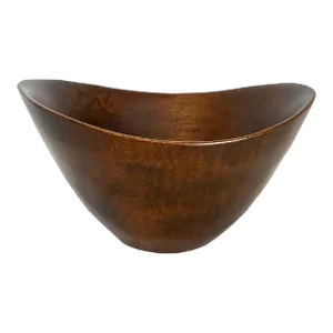 Mid 20th Century David Auld Hand Carved Wood Bowl