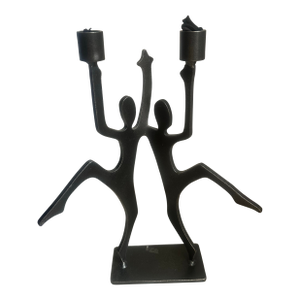 Postmodern Figural Candleholder