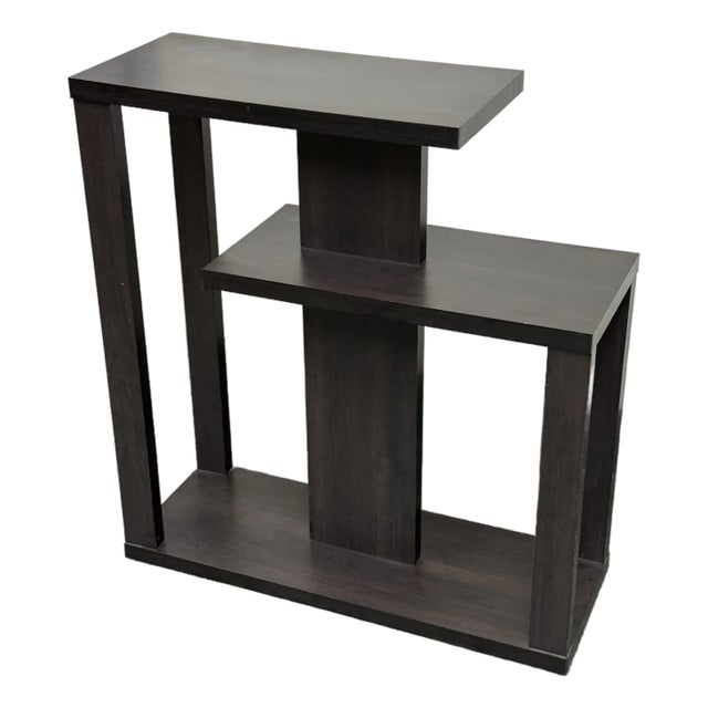 Modern Tiered Geometric Side Table For Sale