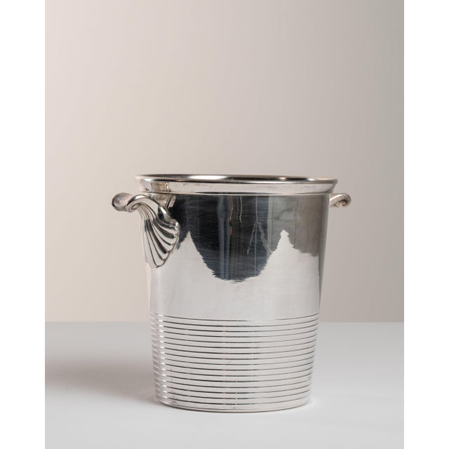 Mid 20th Century France Silver Ice Bucket For Sale In Greensboro - Image 6 of 15