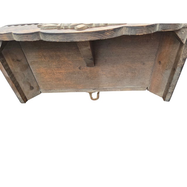 Antique German Oak 8 Day Wall Clock Chimes Gustav Becker Ra Regulator For Sale - Image 9 of 18