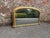 Antique English Arched Top Gilt Ribbed Overmantle Mirror, 1800s For Sale - Image 6 of 7