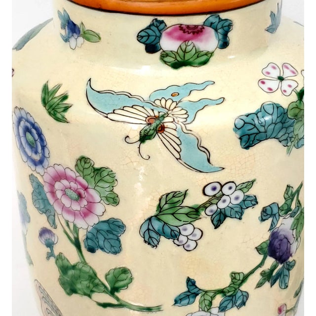 Ceramic Large Ginger Jar For Sale - Image 7 of 12