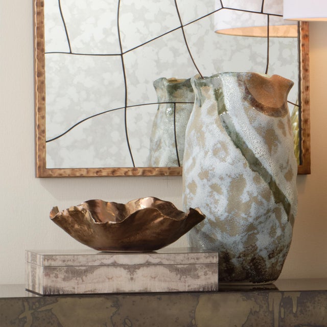 Venom Decorative Box, Charcoal Lacquer The inspired-by-nature patterns that embellish the exteriors of this box are...