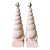 Vintage Boho Plaster Shell Lamps - A Pair For Sale