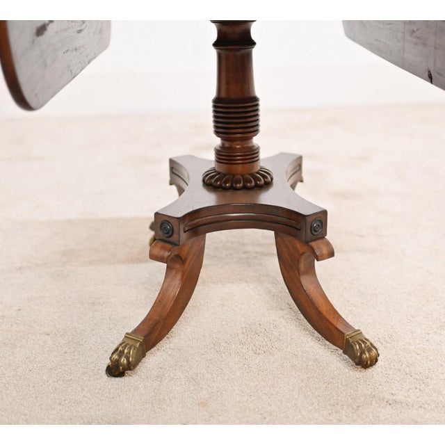 Regency Sutherland Table with Drop Leaf, 1820s For Sale - Image 11 of 16
