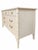 Thomasville Vintage Chinoiserie Faux Bamboo Dresser in Ivory Lacquer With Brass Hardware For Sale - Image 4 of 7