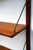 Mid-Century Modern Danish Wall Shelving in Teak and Brass, 1960s, Set of 6 For Sale - Image 3 of 5