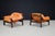 Pair of percival lafer mp-41 lounge chairs in original cognac leather, brazil, 1970s exceptional pair of mp-41 lounge...