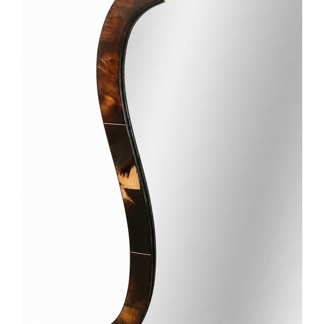 Karl Springer Chippendale-Style Horn Wall Mirror. u.s.a. Late 20th Century. For Sale - Image 11 of 11