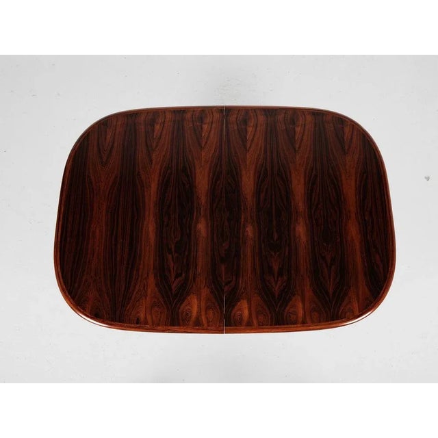 Mid-Century Danish Oval Dining Table in Rosewood, 1960s For Sale - Image 10 of 13