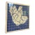 Vintage Blue Rooster Tile Coaster Motif Dish For Sale