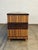 Brown 1970s Art Deco Sideboard in Exotic Veneer For Sale - Image 8 of 12