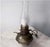 Metal Vintage Early American Electric Brass Gas Oil Lamp Genie Lamp For Sale - Image 7 of 11