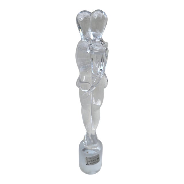 1980s Murano Glass Sculpture by Renato Anatra For Sale