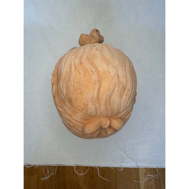 Terra Cotta Vintage Terra Cotta Female Bust, "La Rieuse" Styled afterJean Baptist Pigalle For Sale - Image 8 of 10