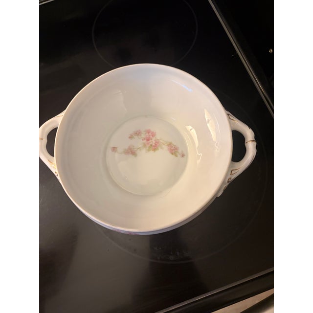 Antique Royal Schwarzburg German Fine China Covered Casserole Serving Dish For Sale In Charlotte - Image 6 of 10
