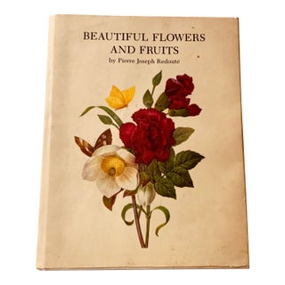 Redouté "Beautiful Flowers and Fruits" | Large Format Botanical Book For Sale