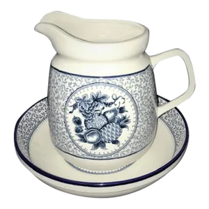 Vintage Asake Pitcher and Basin - 2 Piece Set