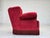 1960s Danish Relax Armchair in Cherry Red Velour, 1960s For Sale - Image 5 of 18