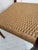 Wood Mid 20th Century Jl Møller Model 78 Teak Dining Side Chair With Danish Paper Cord Seat, Set of Six 6 For Sale - Image 7 of 8