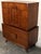 Mid-Century Modern Mid 20th Century Modern Walnut Highboy Dresser With Burl Handles For Sale - Image 3 of 10
