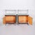 Bauhaus Side Tables in Chrome and Glass by Vichr a Spol., Czech, 1930s, Set of 2, in Restored conditions. Designed 1920 to...