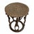 Tribal Vintage Bronze African Tikar Tribal Stool / Side Table For Sale - Image 3 of 7