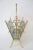 Metal Maison Baguès Magazine Rack Brass & Smoke Glass For Sale - Image 7 of 11