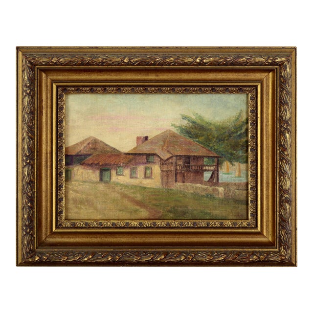 Monterey Customs House and Sailboats on the Bay For Sale