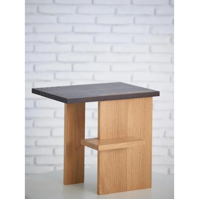Wood Tomes Side Tables by Karystios, Set of 3 For Sale - Image 7 of 8